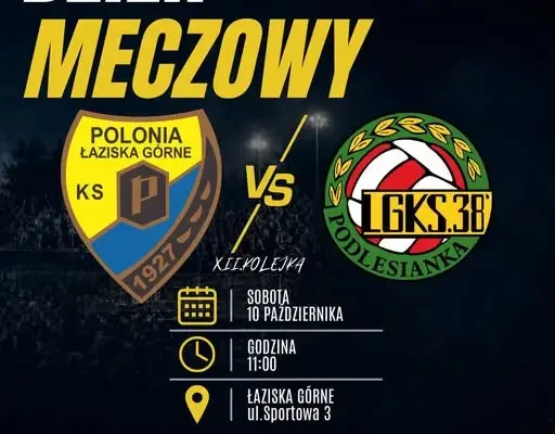 Polonia Łaziska Górne kontra Podlesianka Katowice – 12. kolejka IV Ligi Śląskiej