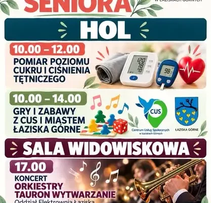 Łaziski Dzień Seniora w MDK – sprawdź harmonogram i dołącz do zabawy