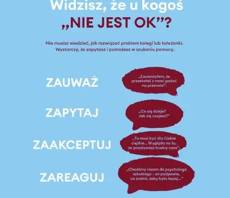Światowy Dzień Zdrowia Psychicznego – kampania SYGNAŁ w szkole