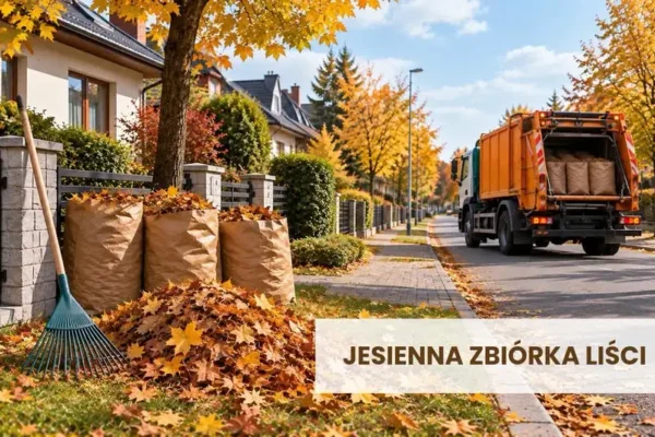 Łaziska Górne: jesienna zbiórka liści – harmonogram i zasady