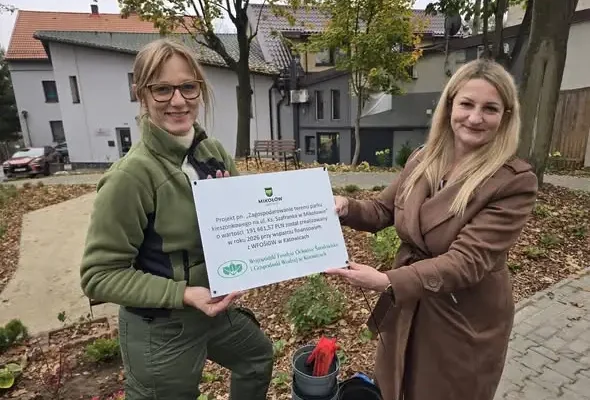 Nowy park kieszonkowy w Mikołowie przy ul. Ks. Szafranka