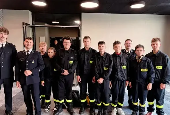Młodzieżowa Drużyna Pożarnicza z Mikołowa na IV Kongresie Rozwojowym MDP w Chorzowie