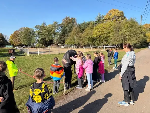 WF na świeżym powietrzu – klasa 4c ze SP3 w Mikołowie na Wierzysku