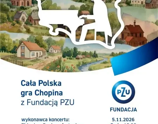 Zbigniew Raubo zagra Chopina w Ornontowicach – bezpłatny recital 5 listopada