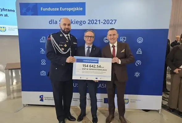 154 tys. zł dla OSP Ornontowice na wzmocnienie potencjału ratowniczego