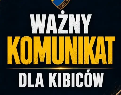 Łaziska Górne: apel do kibiców o zakaz wnoszenia pirotechniki na stadion