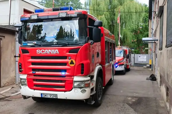 Mikołowska OSP z dumą prezentuje swój nowoczesny sprzęt ratowniczy