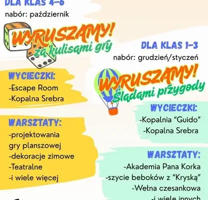 Centrum Artystyczne w Pszczynie zaprasza dzieci na zajęcia projektowe