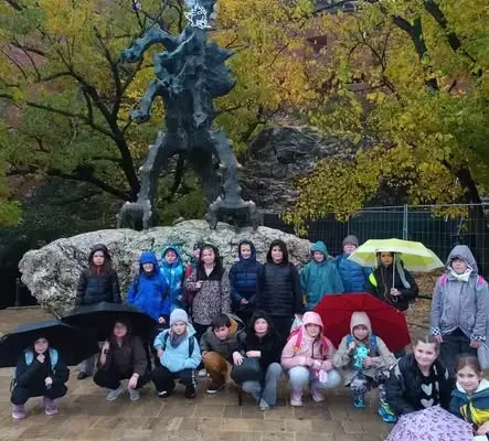 Uczniowie klas 3a i 3d z SP3 Mikołów na wycieczce w Krakowie