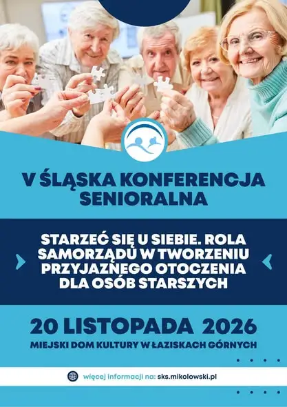 Konferencja senioralna w Łaziskach Górnych – jak tworzyć miejsca przyjazne każdemu pokoleniu